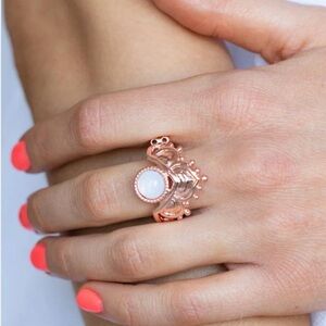 Paparazzi Ring ~ Lotus Solstice - Copper